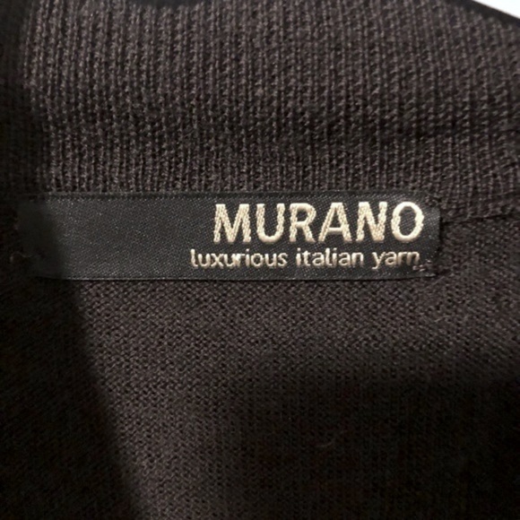 Murano luxurious Italian yarn Black Sweater - Picture 4 of 4